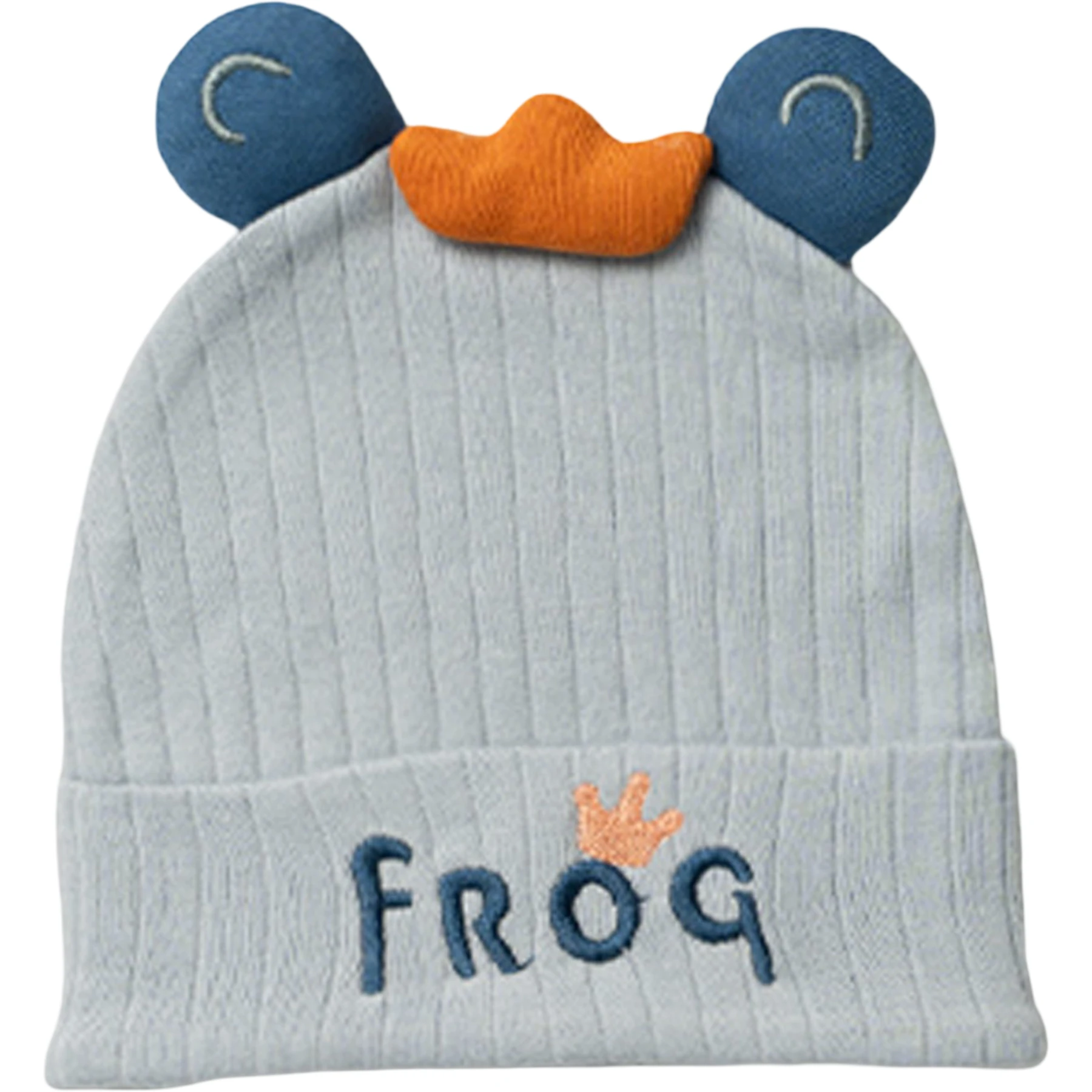 RAPORLU FROG ŞAPKA 3 Ay,6 Ay,9 Ay,12 Ay,18 Ay Kız