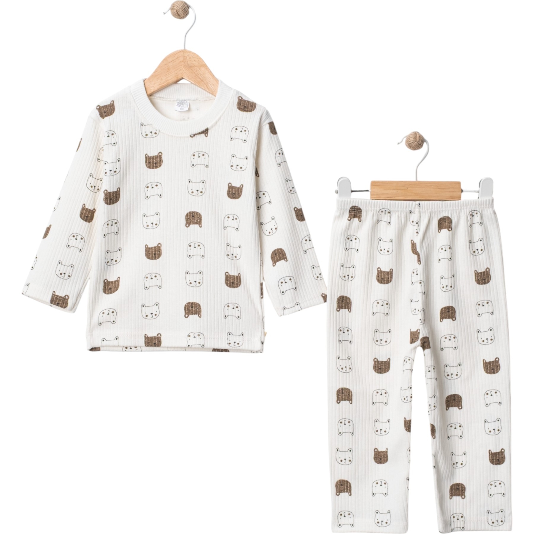 RAPORLU KEDİ DESEN PİJAMA 12 Ay,2Y,3Y Uni