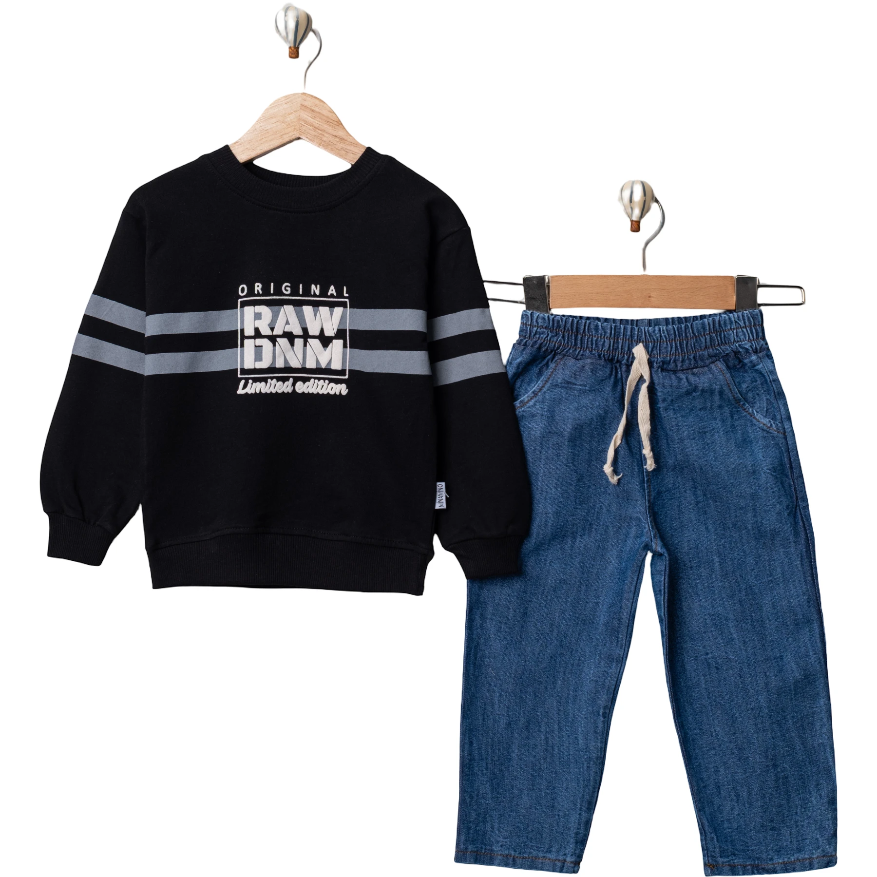 RAW DNM BASKILI KOT ALTLI ERKEK TAKIM 2Y,3Y,4Y,5Y Erkek