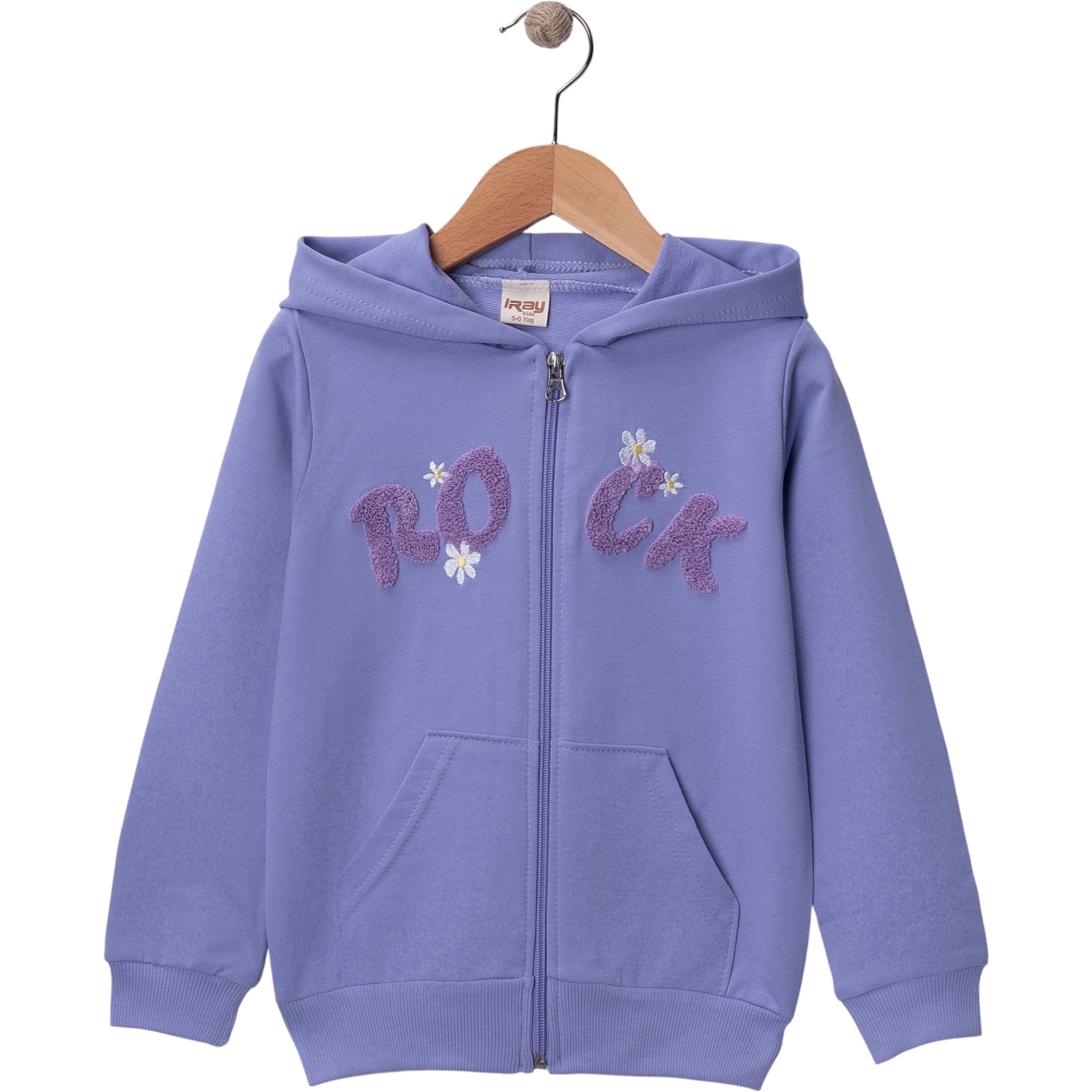 ŞARDONSUZ İKİ İP  ROCK KIZ HIRKA 5Y,6Y,7Y,8Y Kız