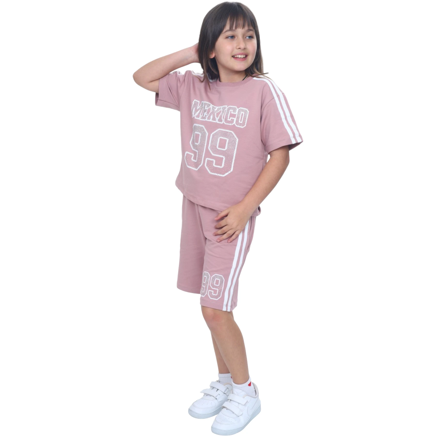 ŞERİTLİ ÇOCUK TAKIM 4Y,5Y,6Y,7Y,8Y Kız