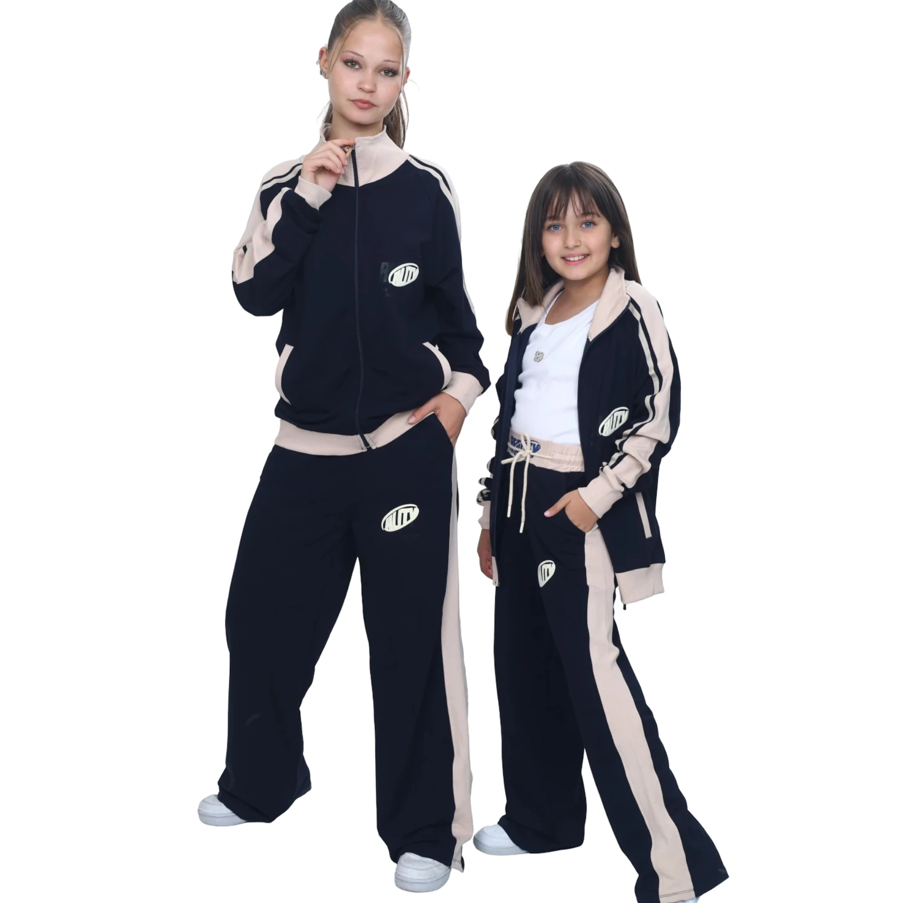 ŞERİTLİ FERMUARLI TAKIM 8Y,10Y,12Y,14Y,16Y Kız