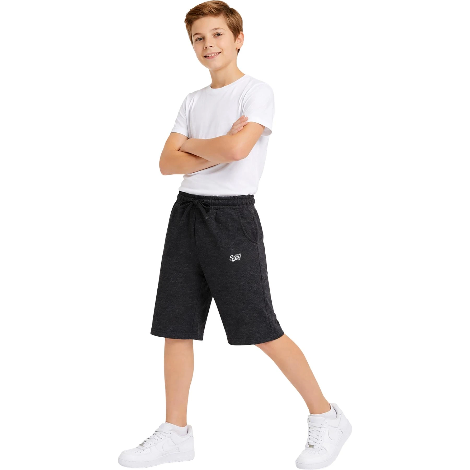 STAY BASKILI ERKEK KOMPAKT KAPRİ 9Y,10Y,11Y,12Y Erkek