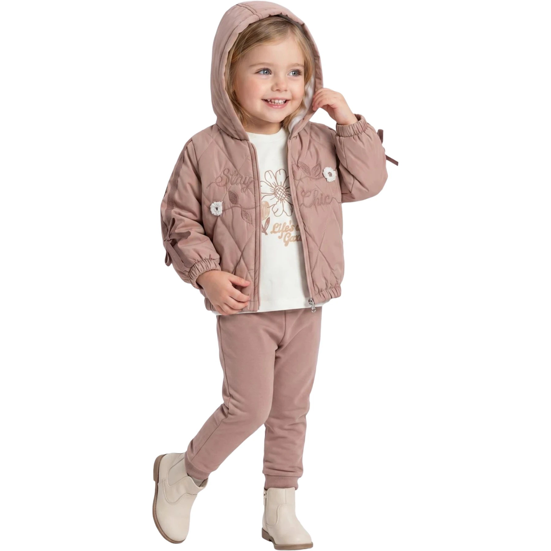 STAY CHİC NAKIŞLI MONT  2Y,3Y,4Y,5Y Kız