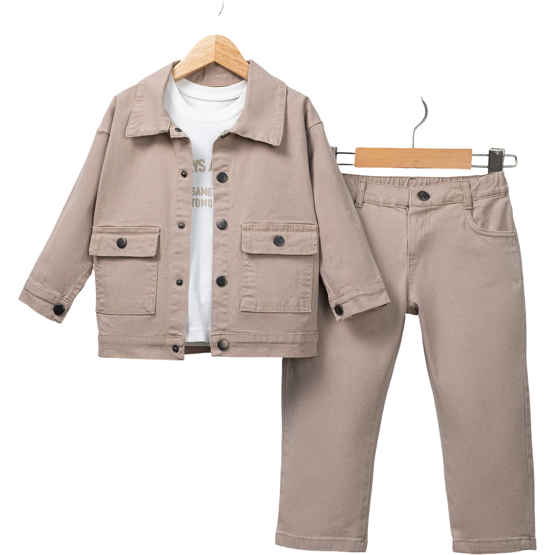 SÜLFÜR ERKEK ALTTAN CEPLİ TAKIM  12 Ay,2Y,3Y,4Y Erkek