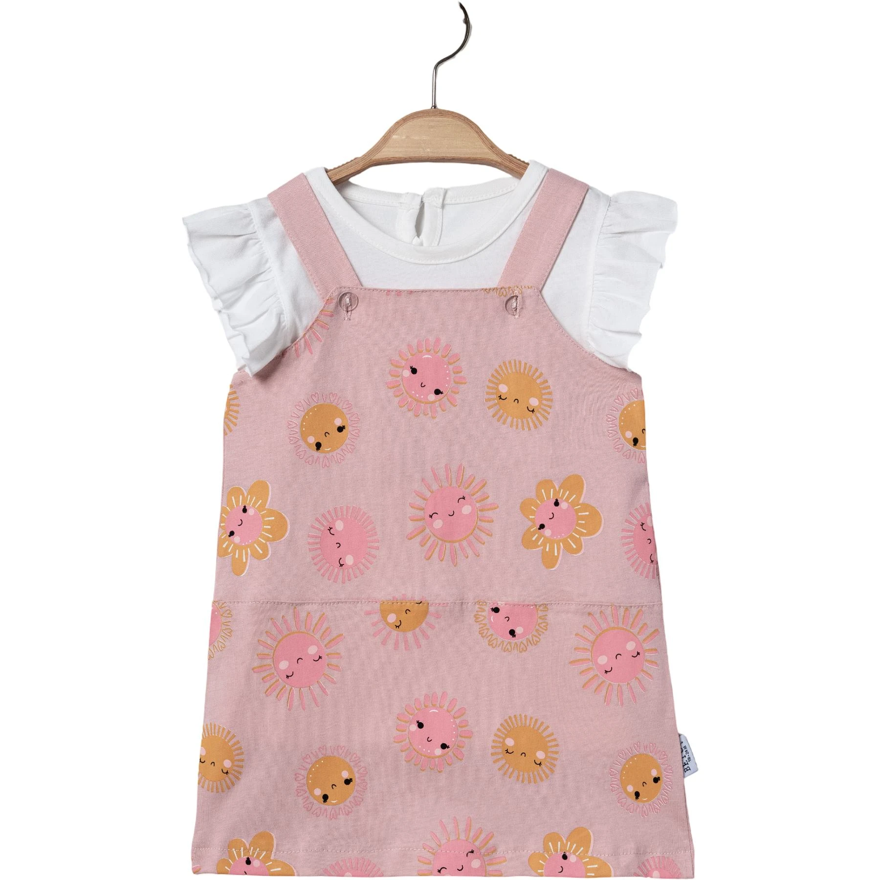 SUN SLOPET KIZ BEBEK ELBİSE  6 Ay,18 Ay,9 Ay,12 Ay Kız