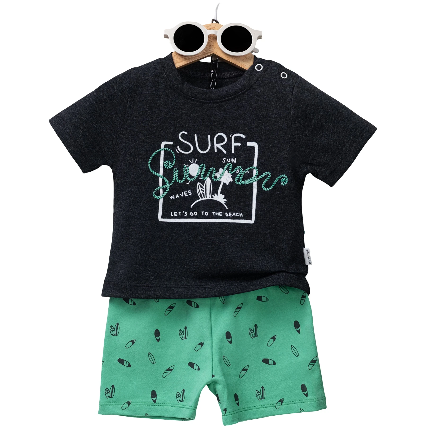 SURF BASKILI ERKEK YAZLIK TAKIM 9 Ay,18 Ay,2Y Erkek
