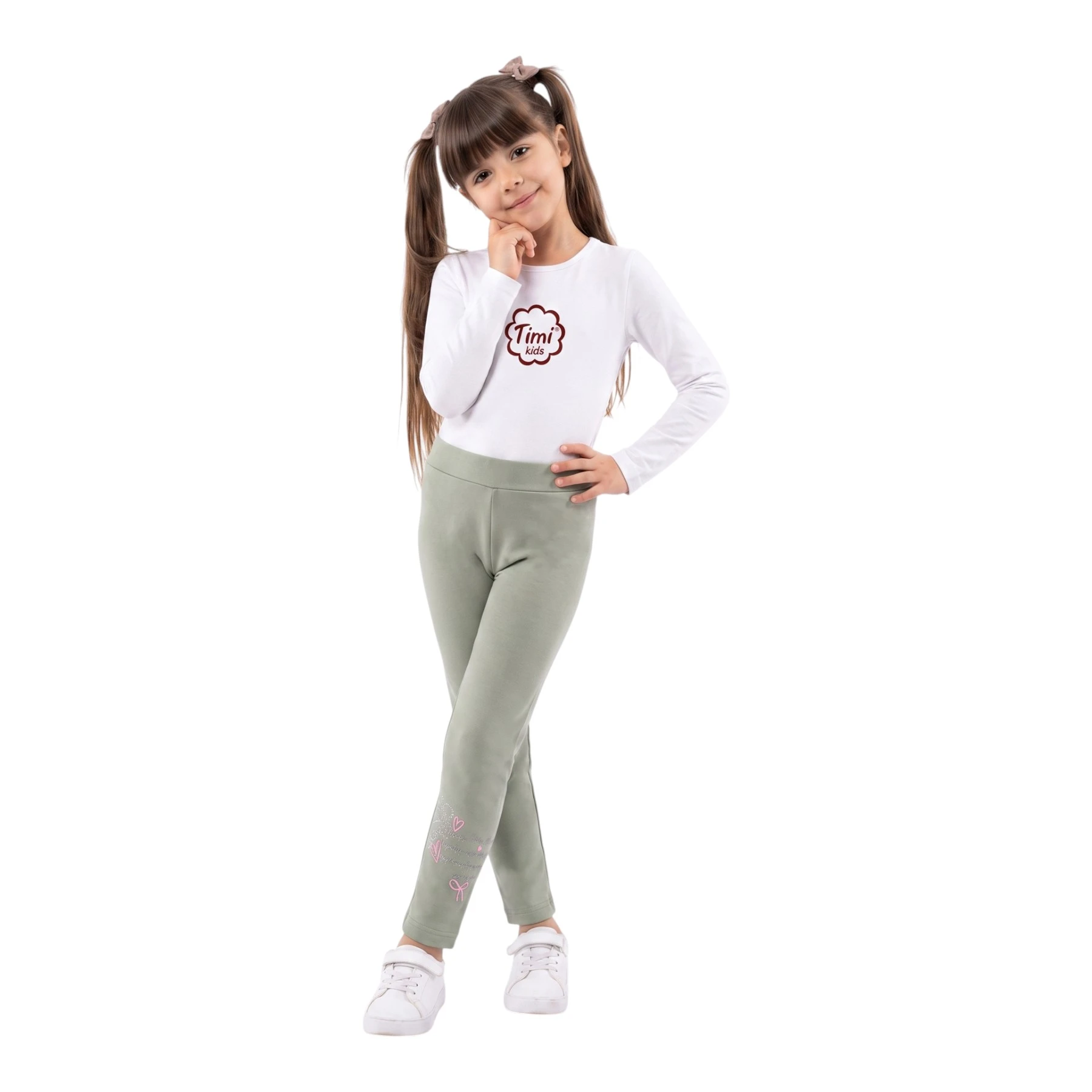 TAŞLI 3İP TAYT 4Y,5Y,6Y,7Y,8Y,9Y Kız