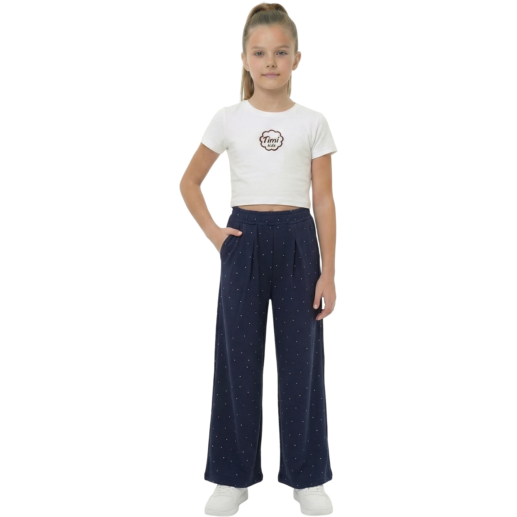 TAŞLI PİLELİ BOL CEPLİ 7Y,8Y,9Y,10Y,11Y Kız