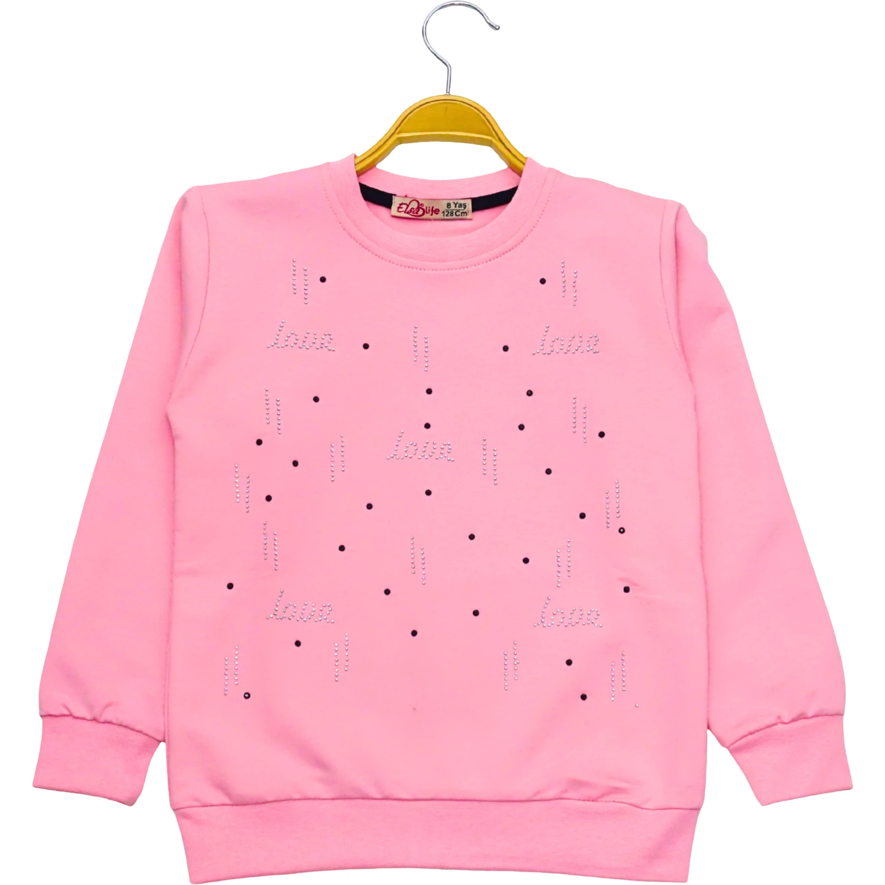 TAŞLI SWEAT 13Y,14Y,15Y,16Y Kız