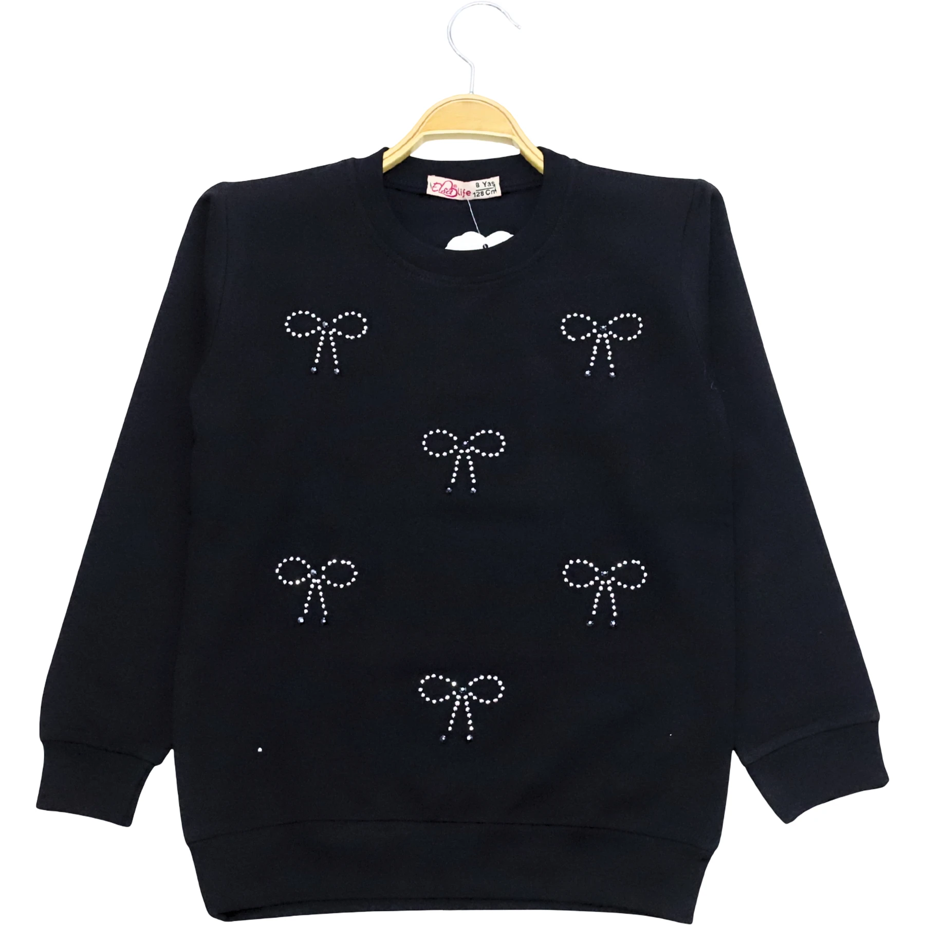TAŞLI SWEAT 5Y,6Y,7Y,8Y Kız