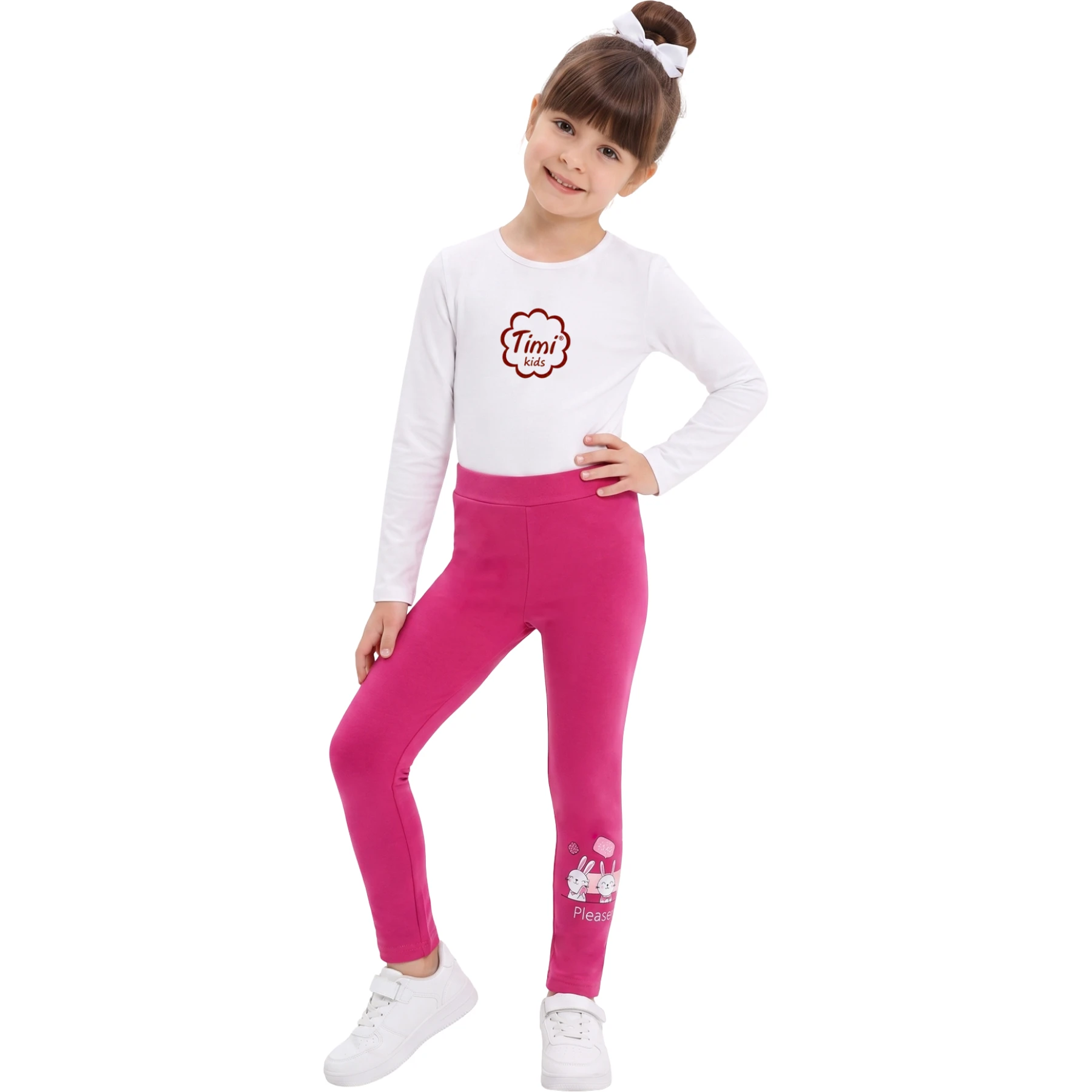 TAVŞAN 3İP TAYT 4Y,5Y,6Y,7Y,8Y,9Y Kız