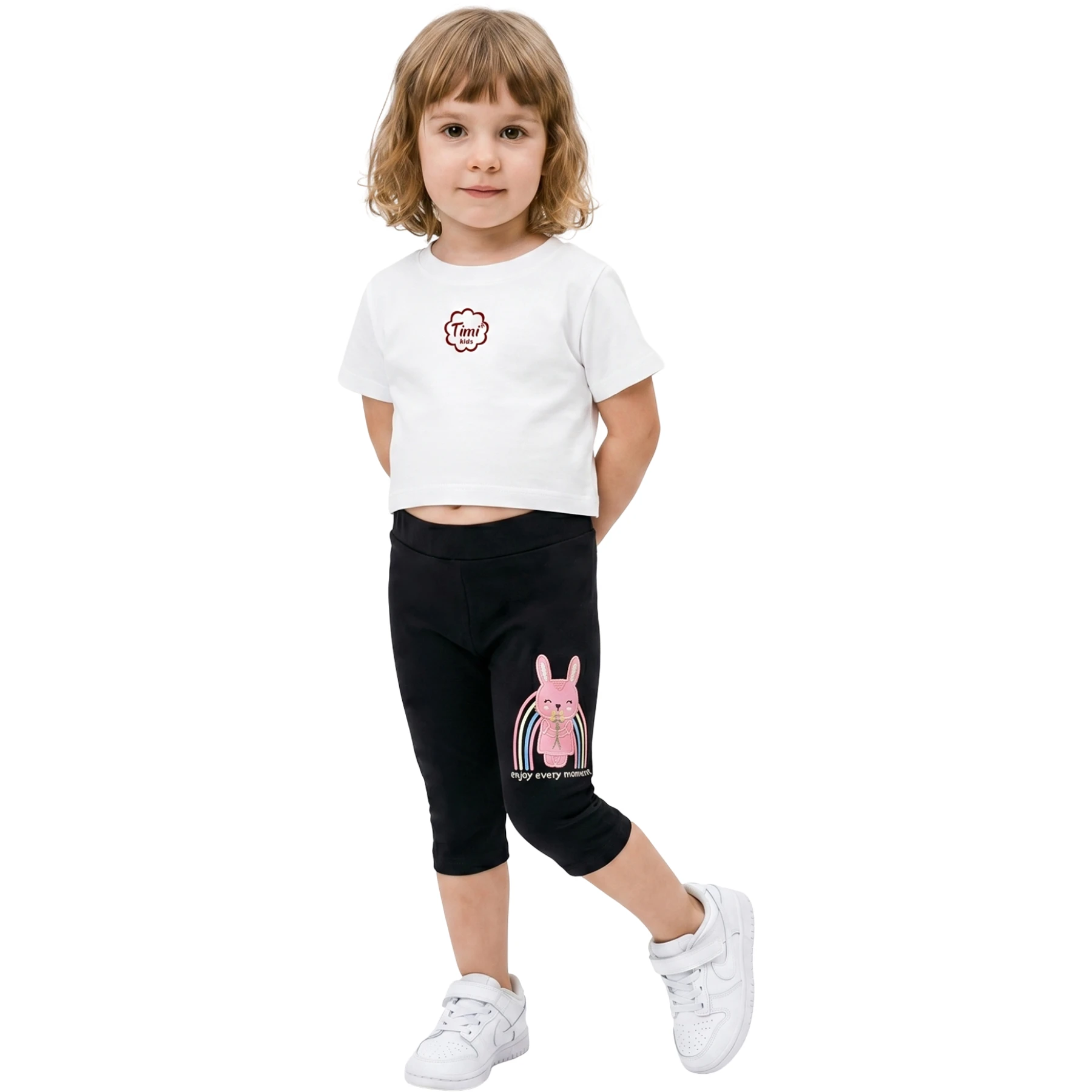 TAVŞAN BEBE KAPRİ 12 Ay,2Y,3Y,4Y,5Y Kız