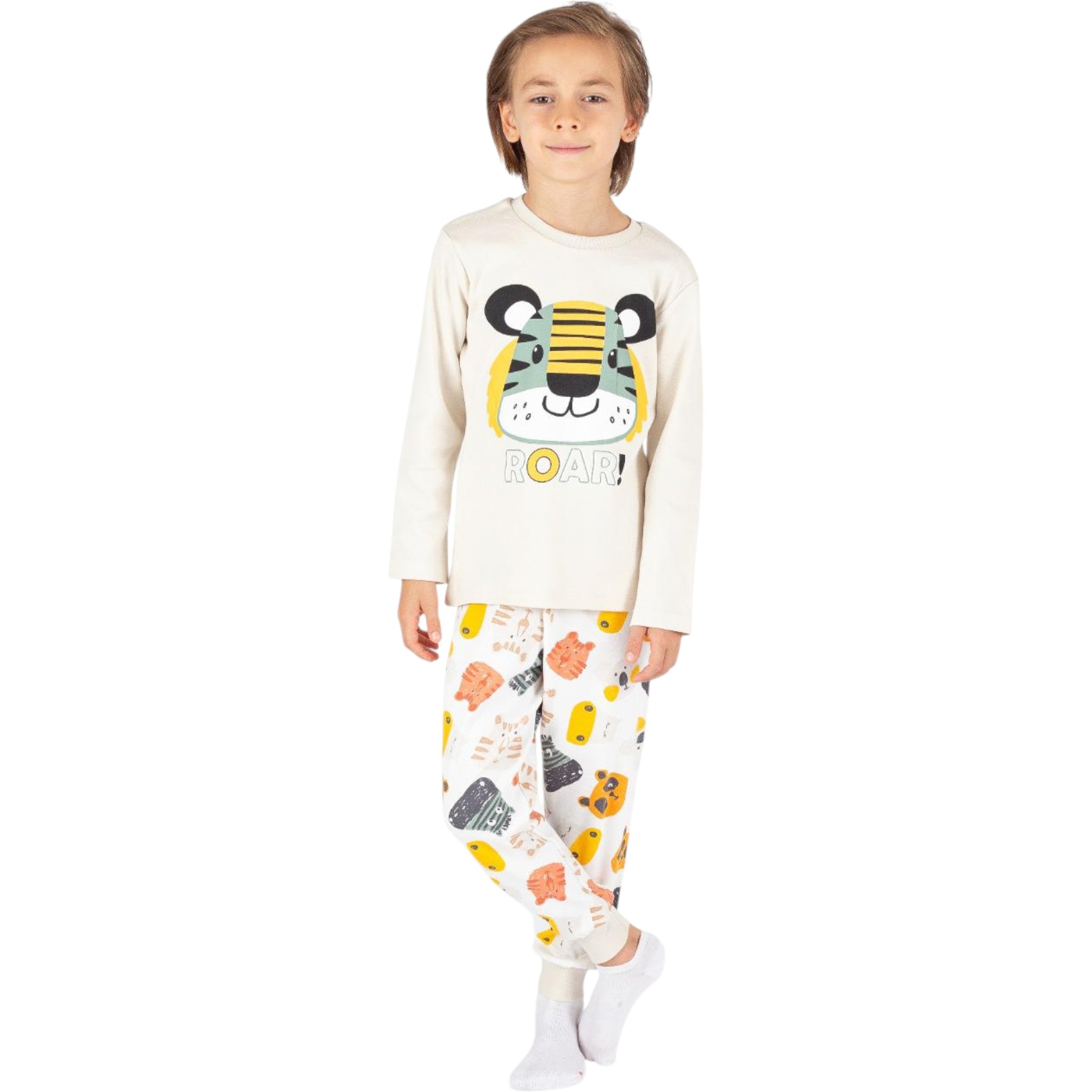 TIGER ROAR PIJAMA TAKIM  7Y,8Y,9Y,10Y Erkek
