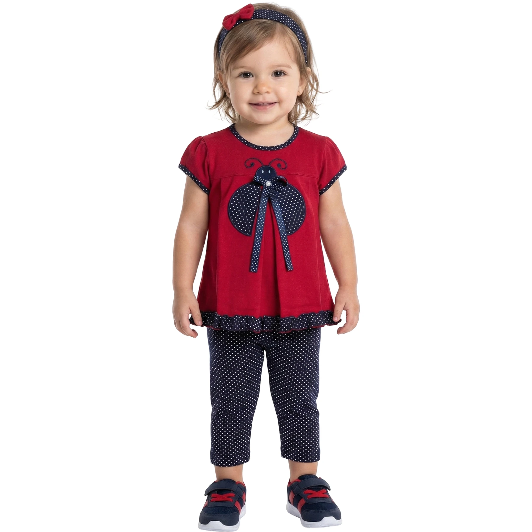 UĞUR BÖCEKLİ KIZ TAKIM 2Y,3Y,4Y,5Y Kız