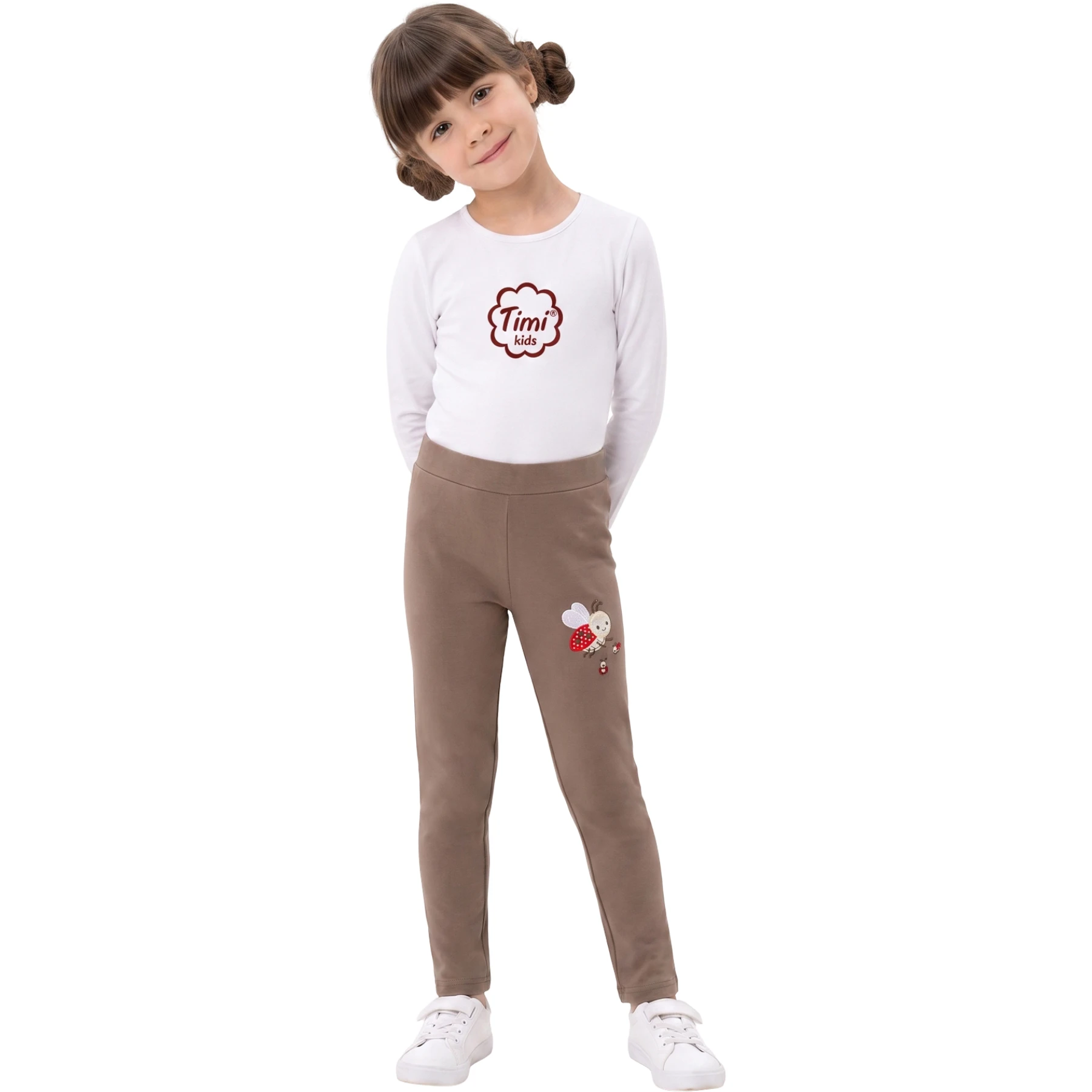 UĞURBÖCEĞİ NAKIŞ 2İP TAYT 4Y,5Y,6Y,7Y,8Y,9Y Kız