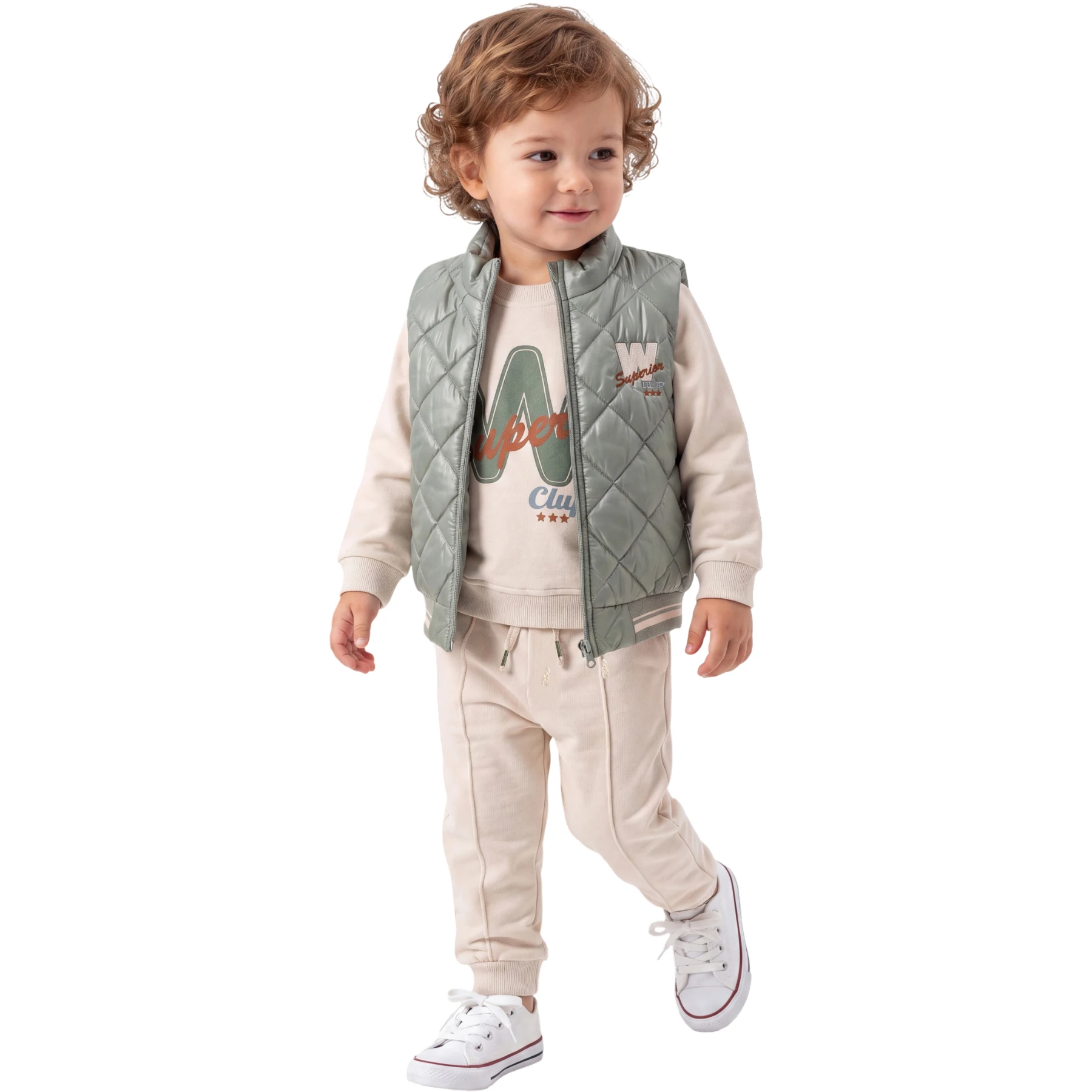 W SÜPERİOR YELEKLİ TAKIM 9 Ay,12 Ay,18 Ay,2Y Erkek