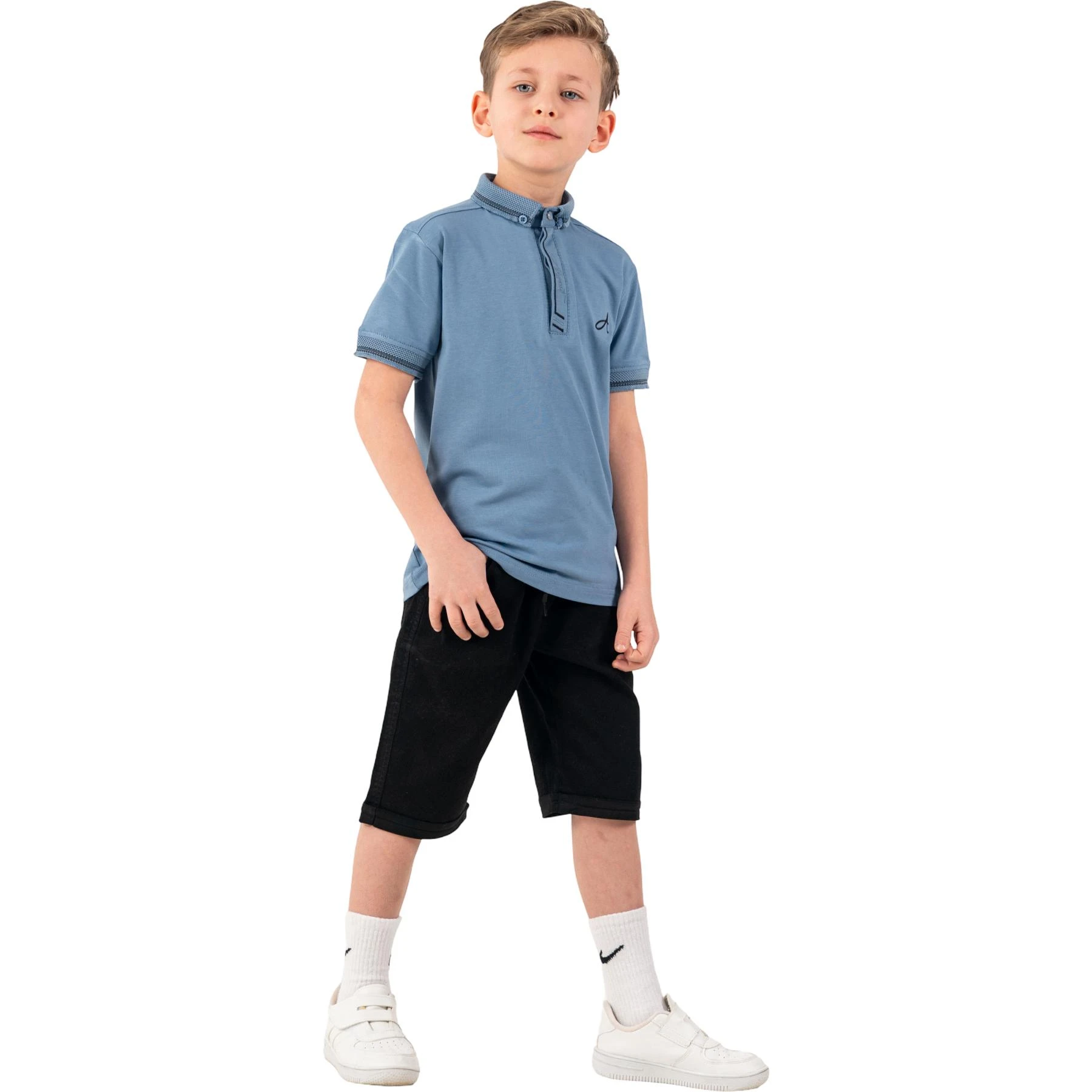 YAKALI PİEFTİ KOTLU TAKIM 5Y,6Y,7Y,8Y Erkek