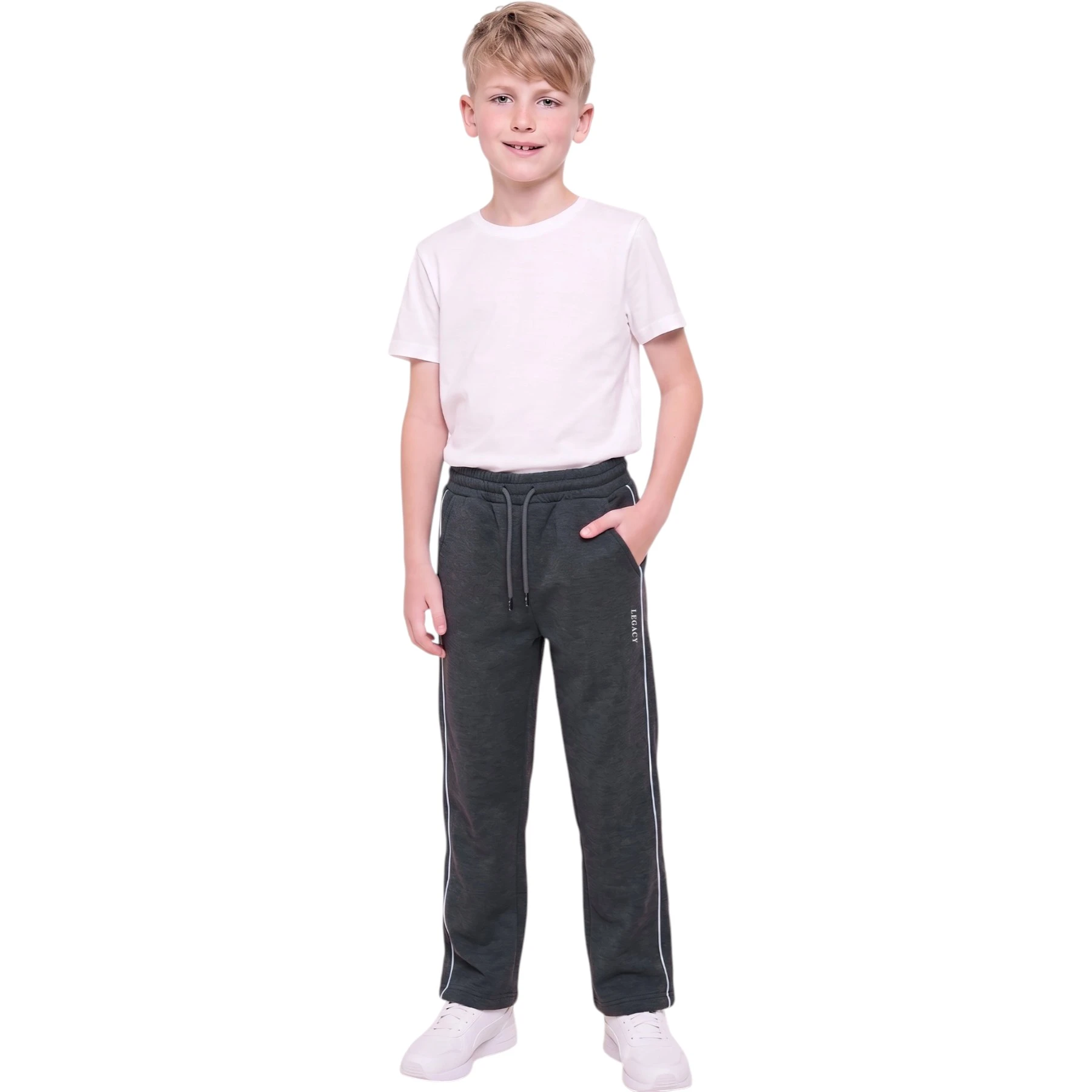 YAN ARA BİYELİ ERKEK BOL PAÇA ÜÇ İP KOMPAKT 5Y,6Y,7Y,8Y Erkek