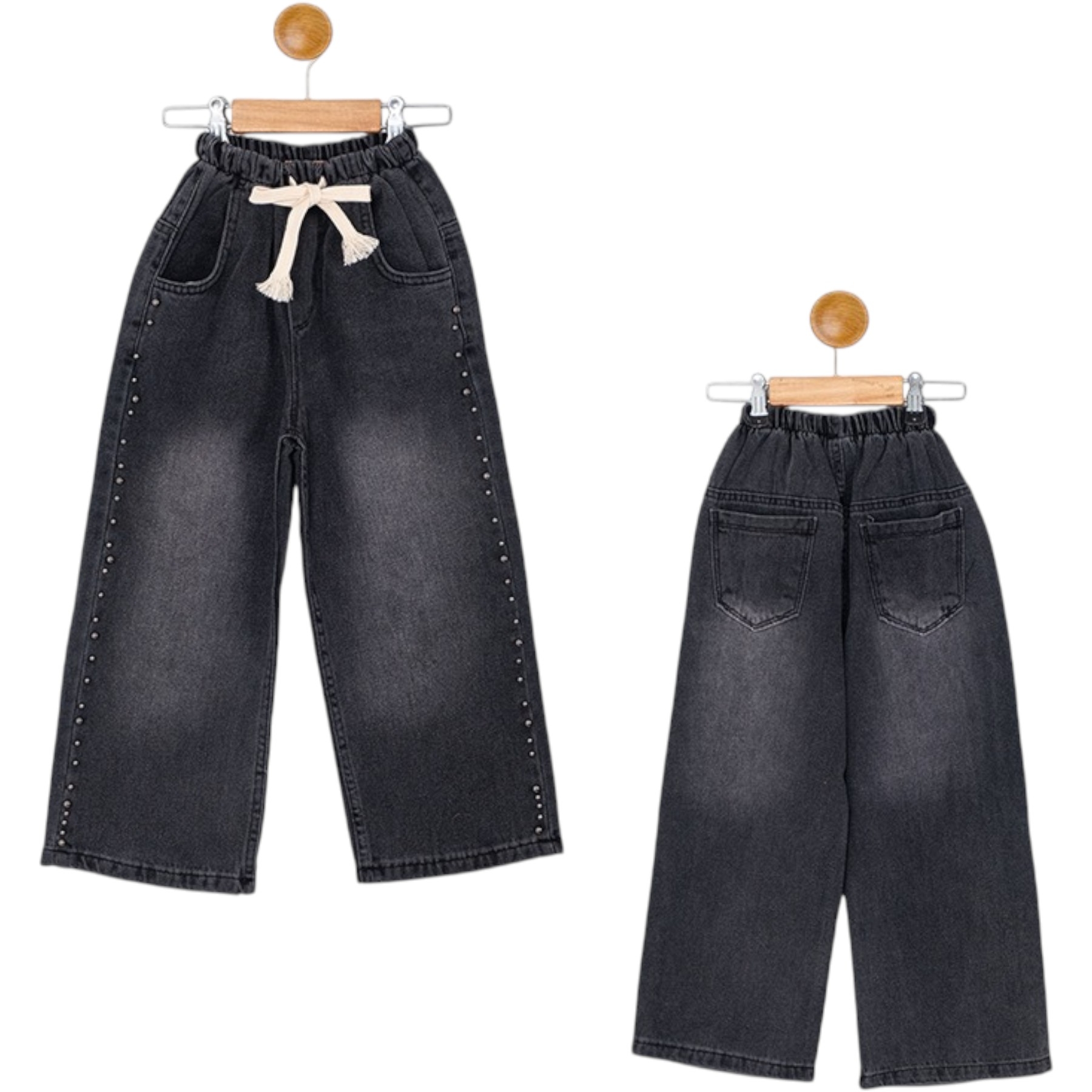 YANI İNCİLİ KIZ KOT PANTOLON 12Y,13Y,14Y,15Y Kız