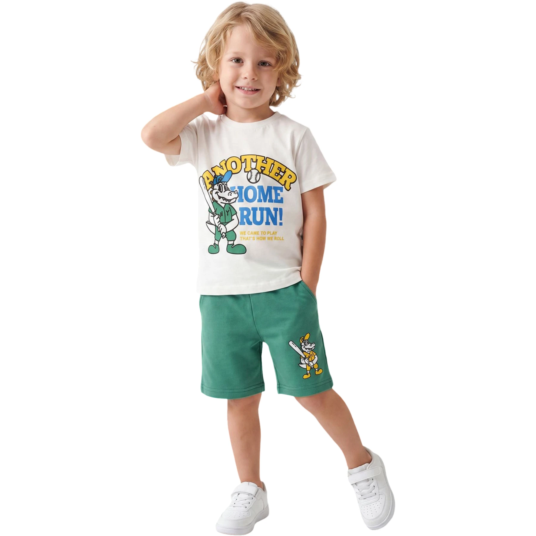 YAZLIK ERKEK TAKIMI (ANOTHER HOME RUN) 3Y,4Y,5Y,6Y Erkek