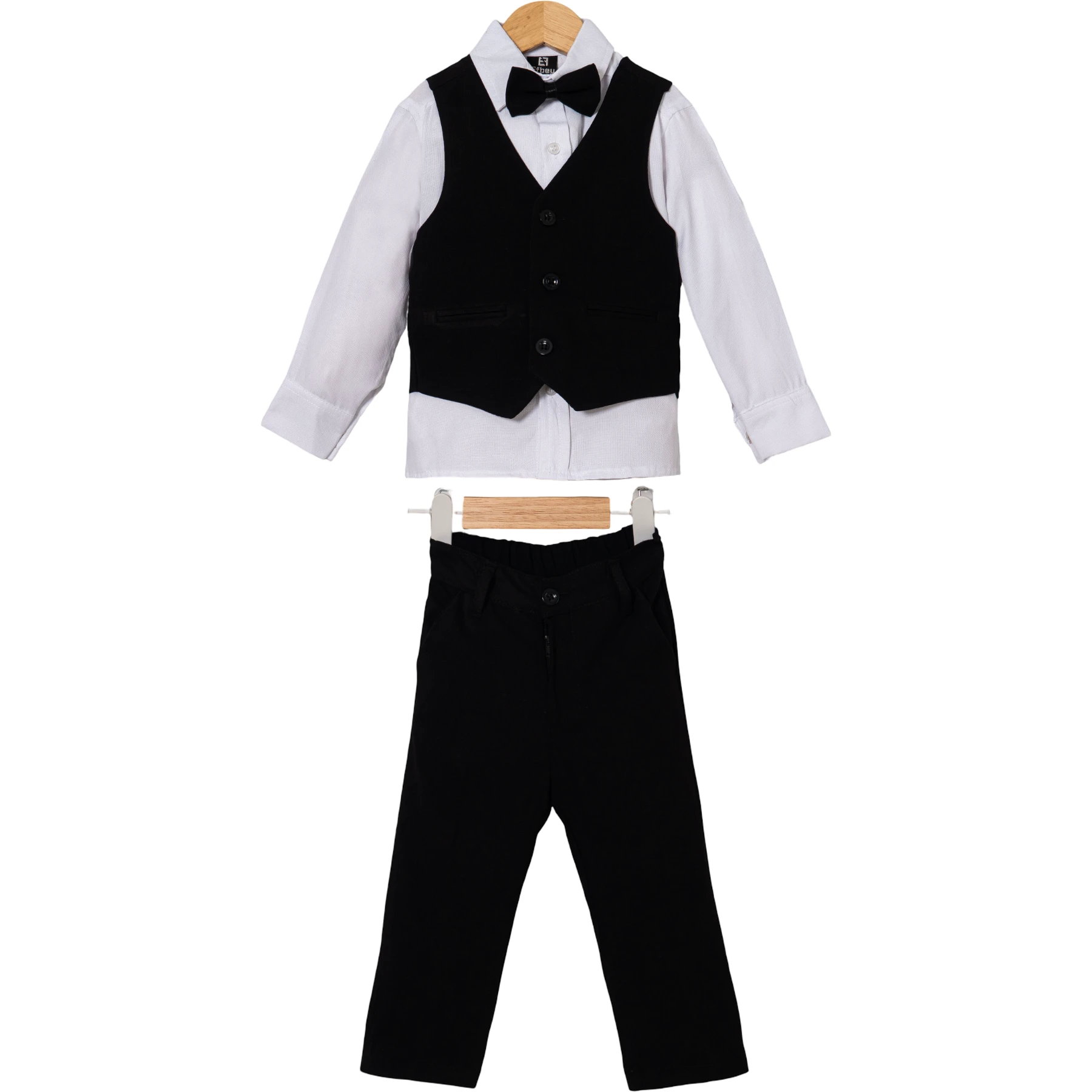 YELEKLİ 3LÜ TAKIM  2Y,3Y,4Y,5Y Erkek