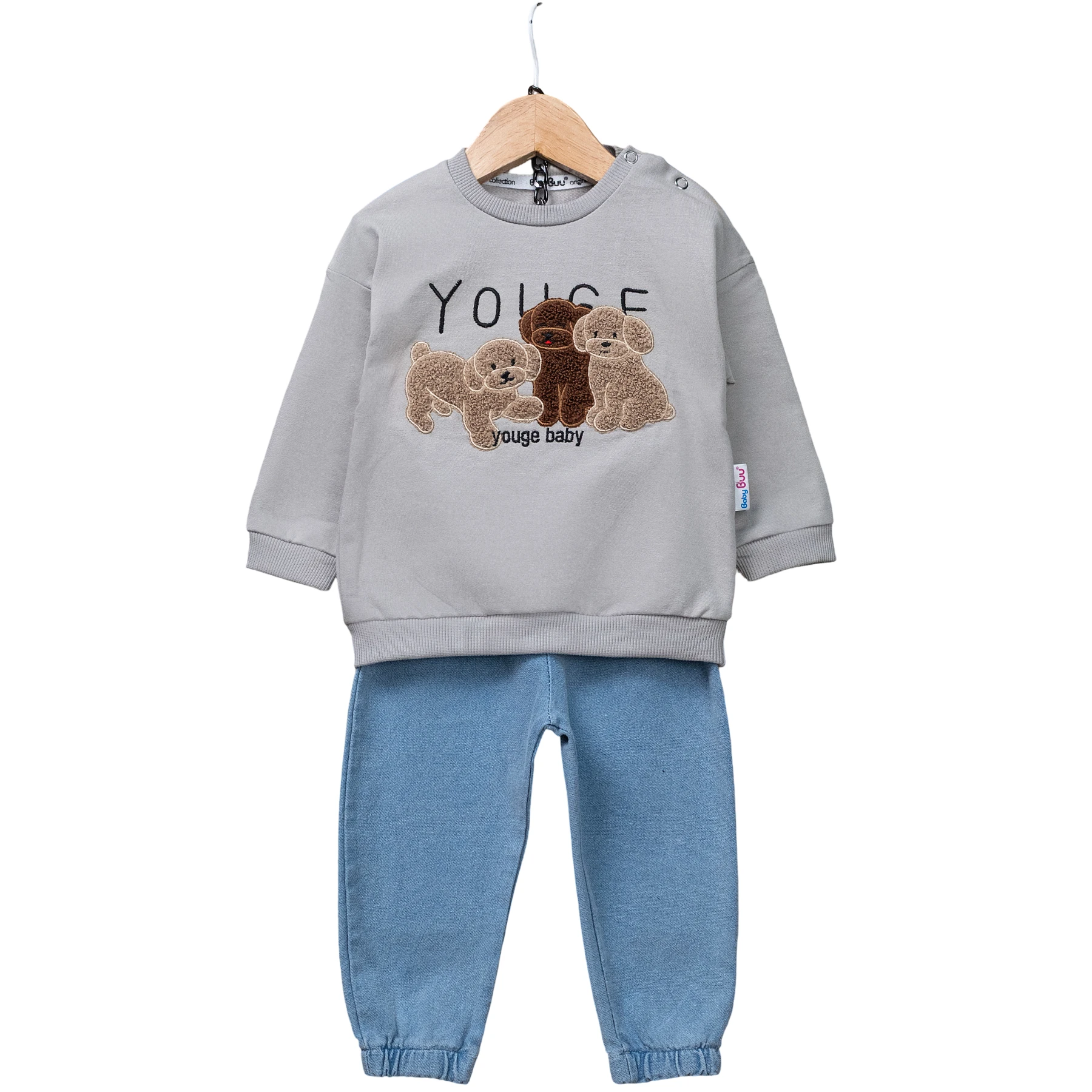 YOUGE BABY TAKİM 9 Ay,12 Ay,18 Ay,2Y Erkek