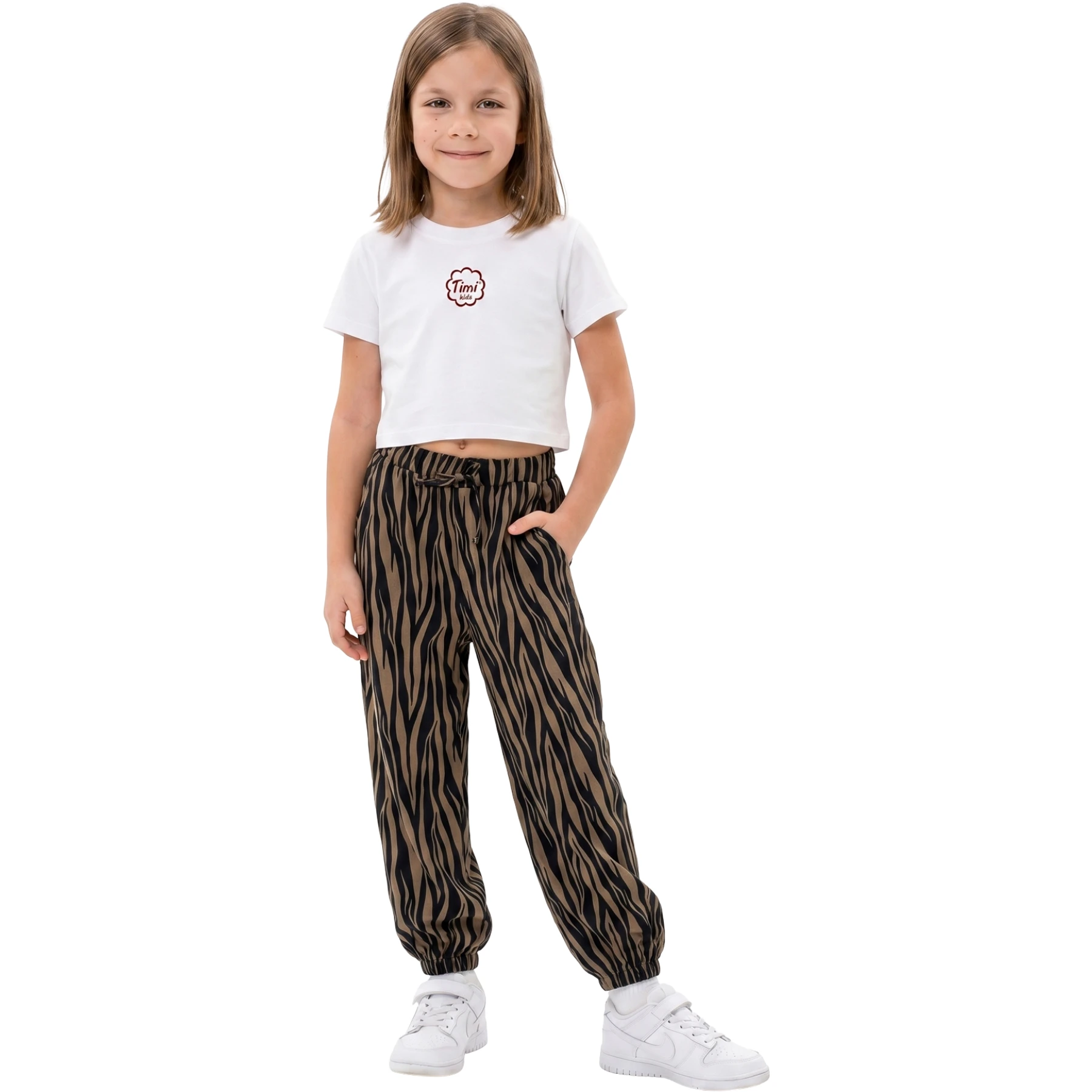 ZEBRA PAÇA LASTİK VİSCON  8Y,9Y,10Y,11Y,12Y Kız