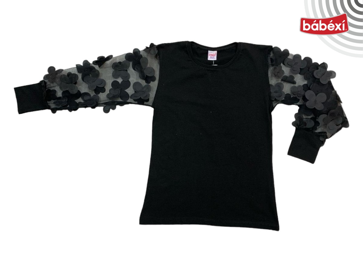KOLU DANTELLİ PENYE SÜPREM SWEAT 5Y,6Y,7Y,8Y Kız