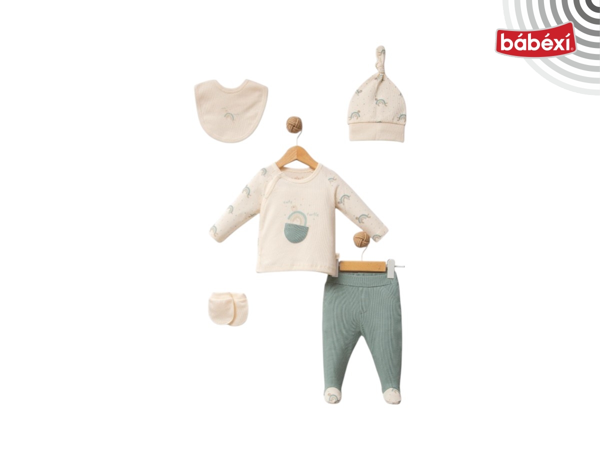 Cute Turtle Unisex Bebek 5li Set 1 Ay,3 Ay Uni