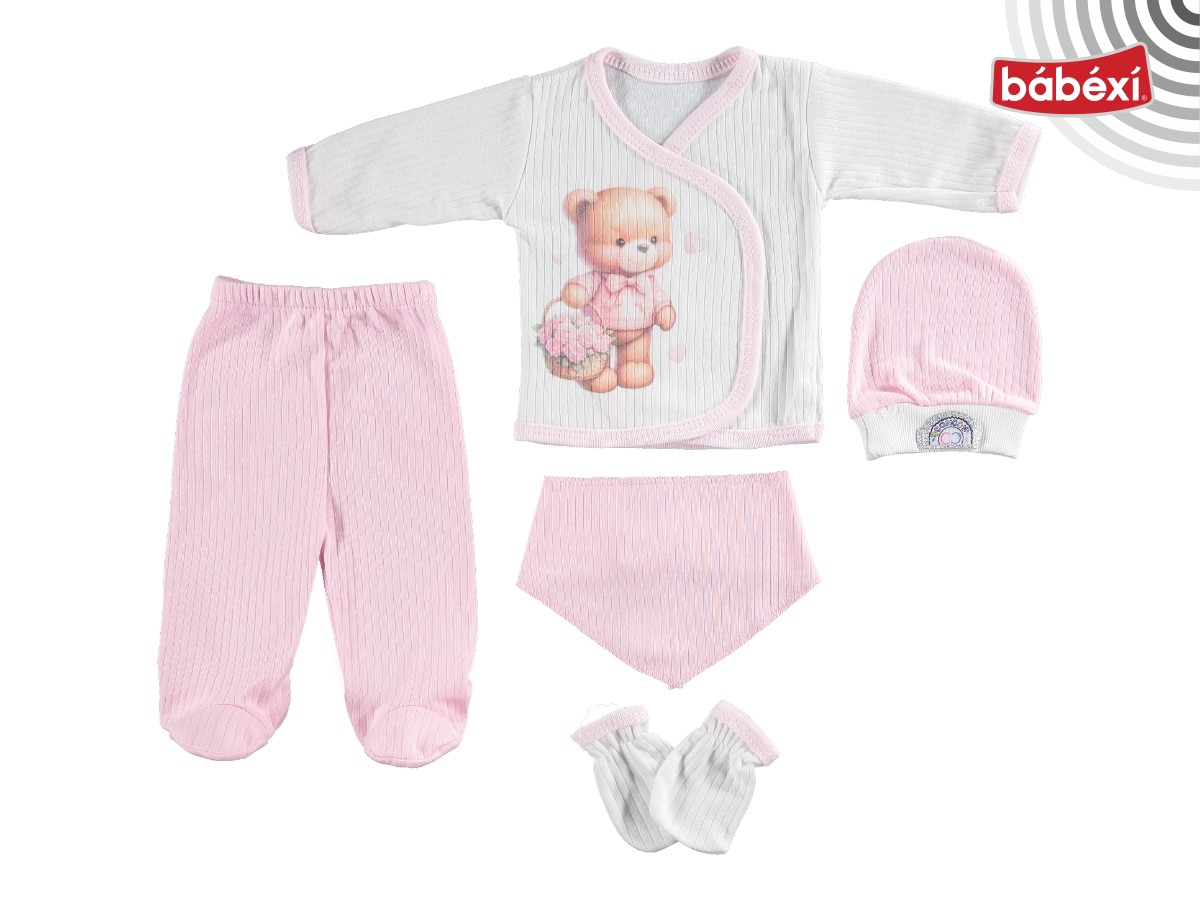 5 Li Sepetli Ayı Lüx Set  Uni