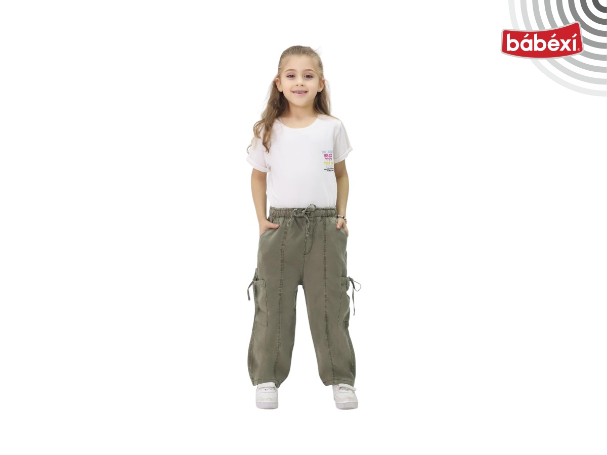 KIZ KETEN PANTOLON 6Y,7Y,8Y,9Y,10Y Kız