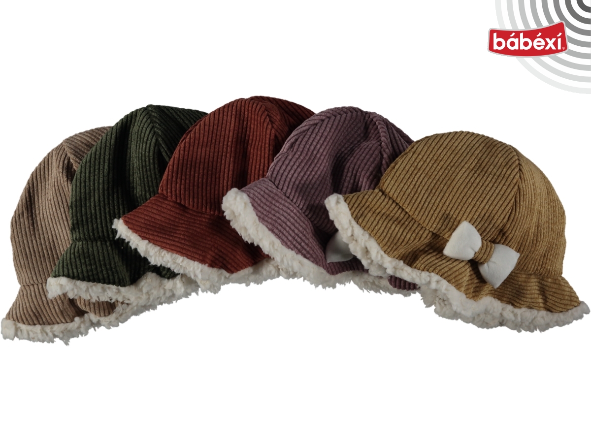 CAP&MORE KADİFE ECEM ŞAPKA 6 Ay,9 Ay,12 Ay,3 Ay Kız
