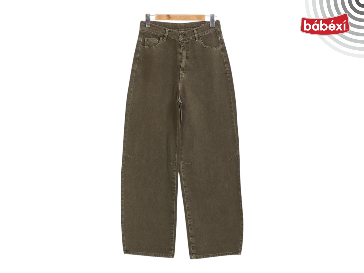 Denim Palazzo Renkli Kız Kot Pantolon  11Y,10Y,9Y,8Y Kız