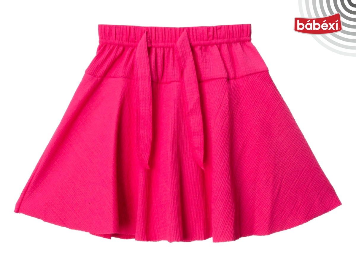 Bürümcük Düz Şort Etek  9Y,10Y,11Y,12Y Kız