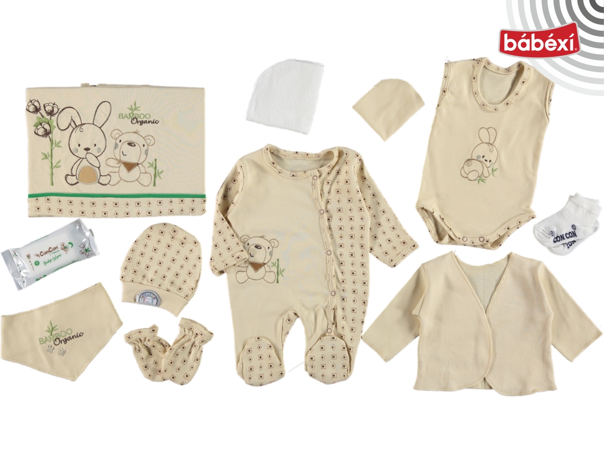 10 Lu Organic Set Bambu Tavşan  Uni