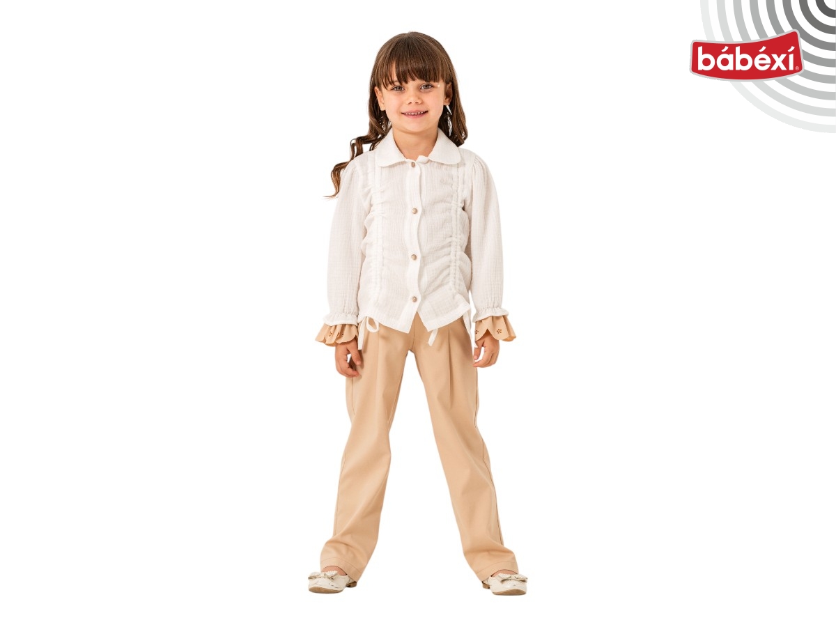 Pantolonlu Gömlekli Takım  6Y,7Y,8Y,9Y Kız