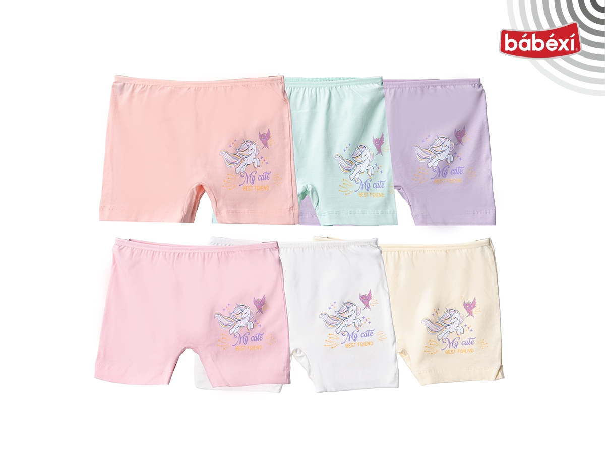 KIZ ÇOCUK BASKILI BOXER 4Y,5Y Kız