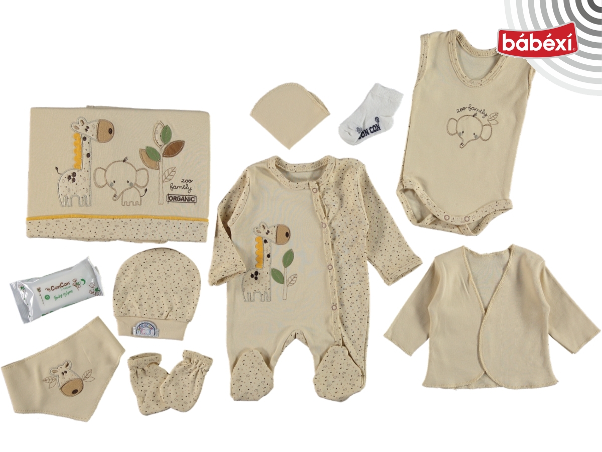 10 Lu Organic Set Zebra  Uni