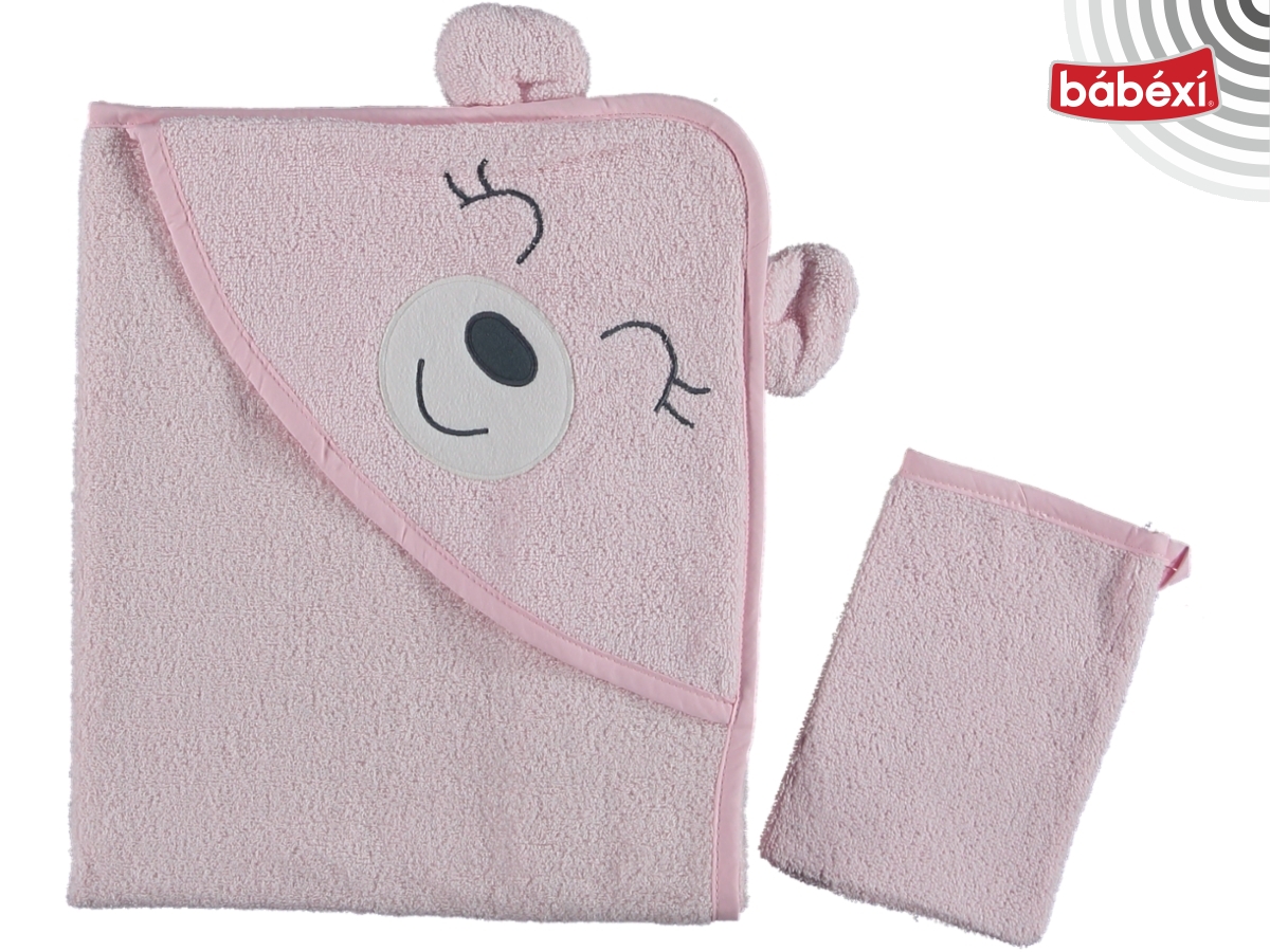 Bbydo Dokuma Kapşonlu Havlu 2 Li  Kız