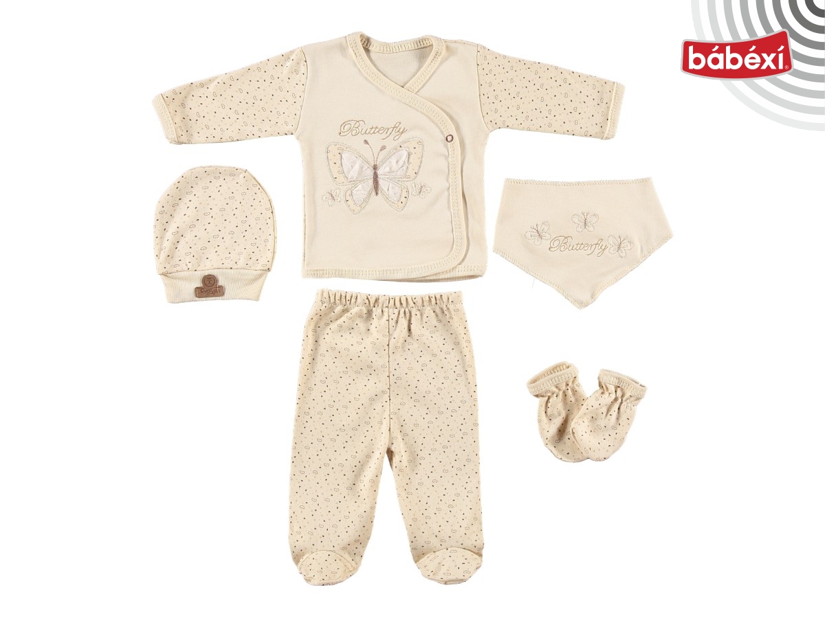 5 Li Organik Lüx Butterfly Set  Uni