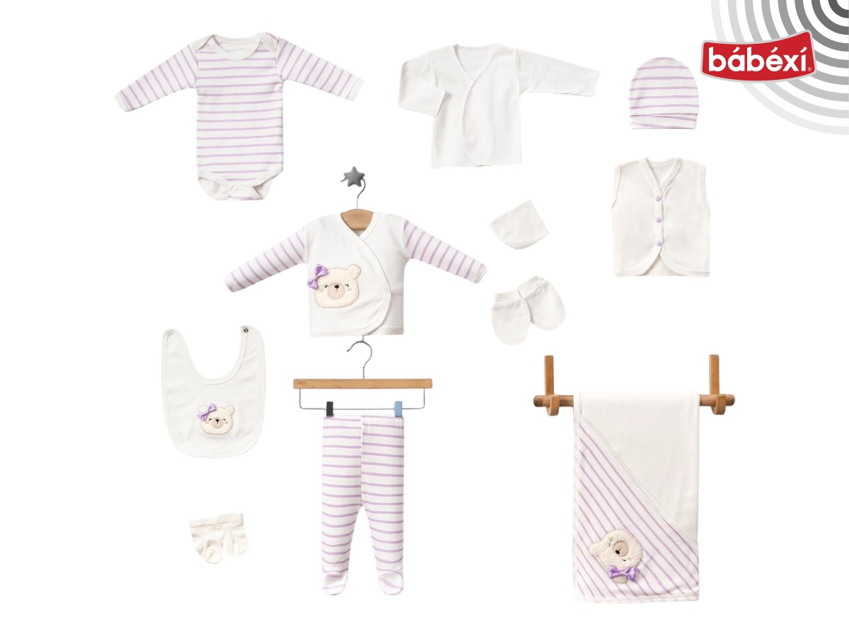 Cizgili Kız Ayı 10 Lu 1 Ay,2 Ay,3 Ay Kız