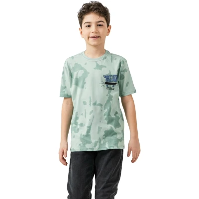 0 YAKA DESENLİ TİŞÖRT 7Y,8Y,9Y,10Y Erkek