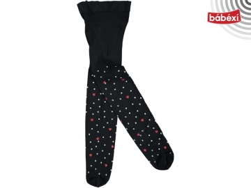 Baskılı Bebe 40 Denye Külotlu Çorap  6 Ay,9 Ay,12 Ay Kız