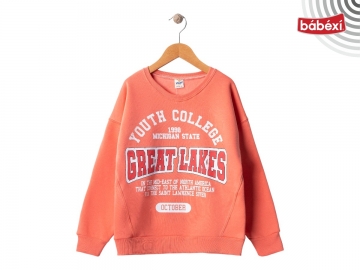 3 İP GREAT LAKES Baskılı Erkek Sweat 9Y,10Y,11Y,12Y Erkek