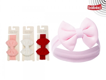 CAP&MORE  PENYE LIKRALI SAÇ BANDI FIYONK 1 Ay,2 Ay,3 Ay,12 Ay,18 Ay Kız