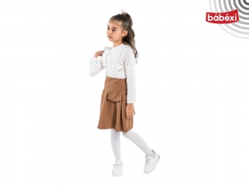 Cep Kapaklı Eteği Pileli Takim 7Y,8Y,9Y,10Y Kız