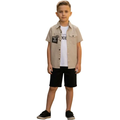 12 ERKEK GÖMLEKLİ TAKIM 9Y,10Y,11Y,12Y Erkek