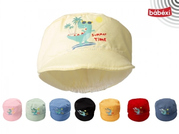 CAP&MORE POPLİN KEP DİNO 6 Ay,9 Ay,12 Ay Uni