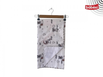 Bisikletli Ayıcık Pazen Battaniye  Uni